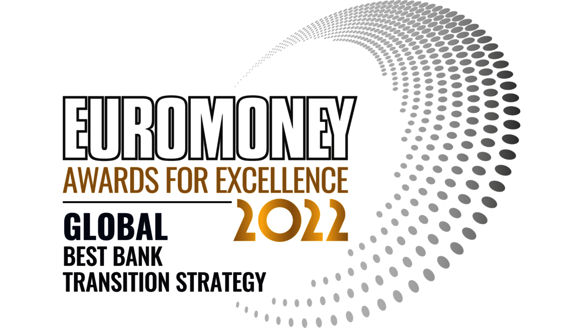 What does it mean to receive the World’s Best Bank Transition Strategy