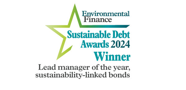 logo award Lead manager of the year, sustainability-linked bonds