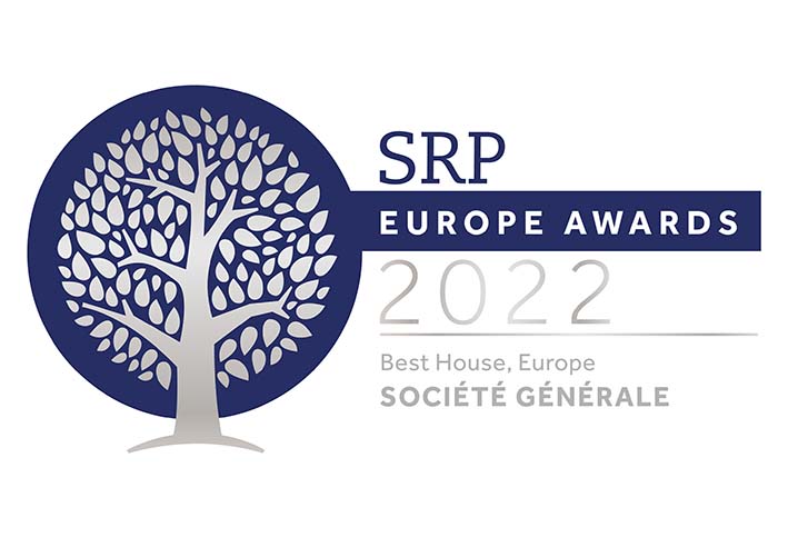Logo de l'award SRP Best House Europe 2022