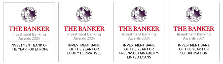 4 logos The Banker's Investment Banking Awards